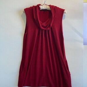 Cowl Neck Tunic Dress